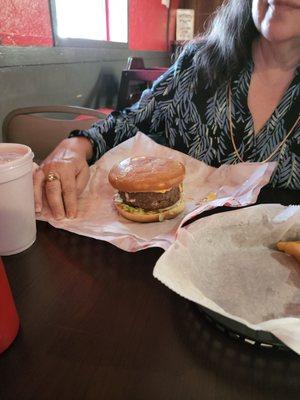 Great juicy burger