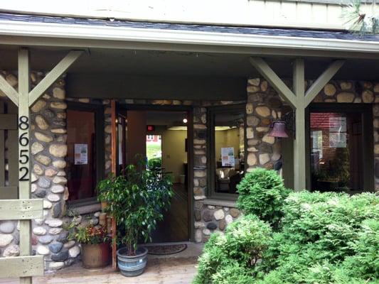 Front of our wellness center