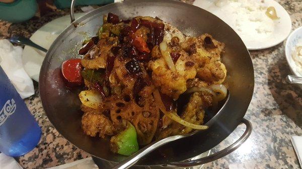 Spicy fish