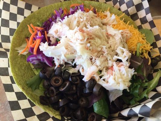 Crab Louie without dressing. Excellent!