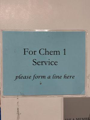 Chemistry 1AL Stockroom