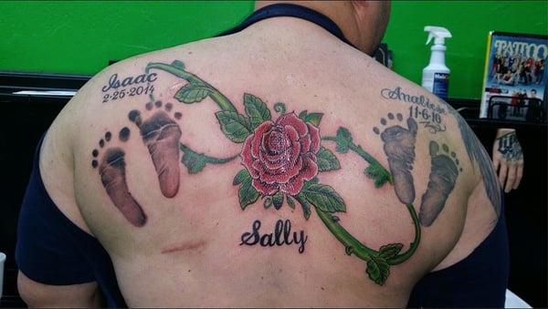 This is a pic of my back looks super clean.