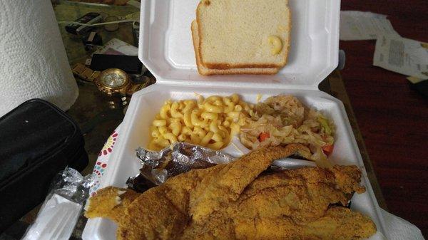 Whiting fish platter for my fish Friday!