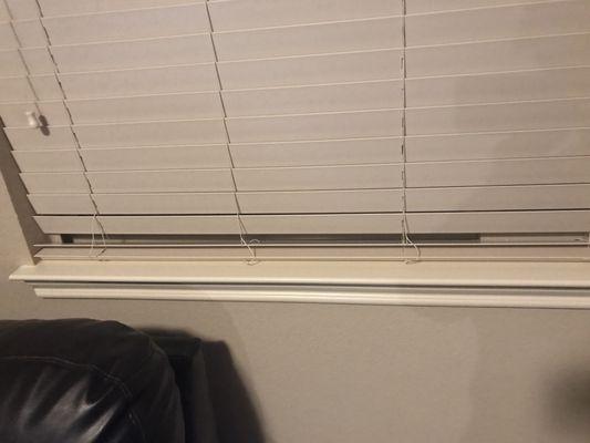 Per rep that came to my home today, this is normal and there is nothing he can do to fix it.