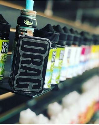 Come try out a drag vape with a Variety of different E-juice flavors.