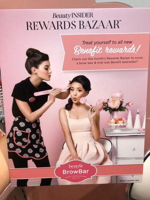 Redeem a free brow wax & trial size Benefit bestseller with only 250 Sephora pts! Now through 10/31/2019 *While supplies last*