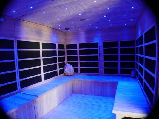 Largest and most effective Infrared Sauna in Arizona.