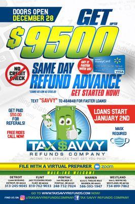 Tax Savvy Refunds | Flint