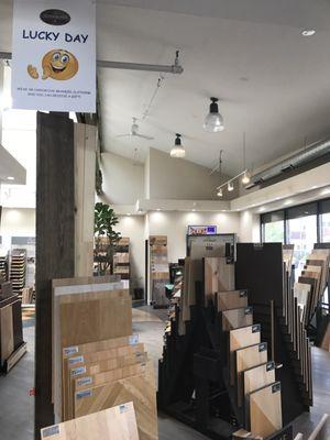 AB Hardwood Show room