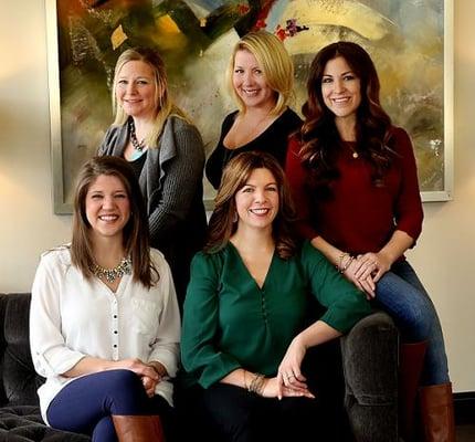 The pickaperch team: Amy, Beth, Jenny, Leslie & Wendy