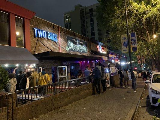 Located inside Two Bits/Tin Roof