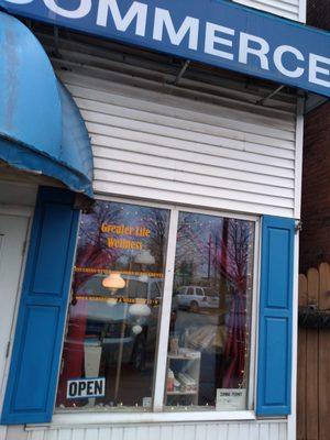 Our little shop view from the square!