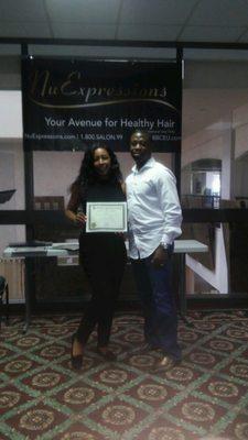 Nicole Thomas at Educators boot camp