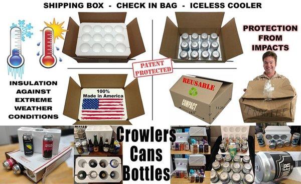 Shipping solutions for beverages.