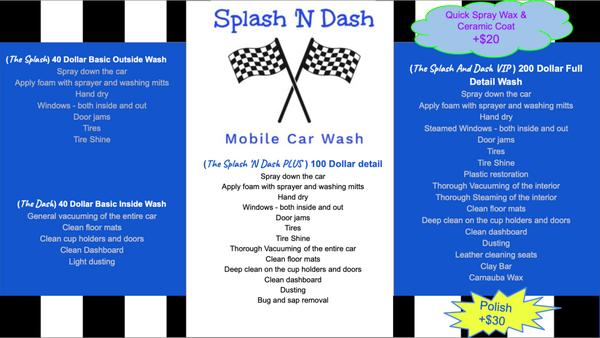 Splash & Dash Mobile Car Wash and Detail Service