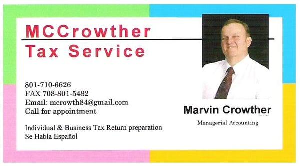 MCCrowther Tax Service