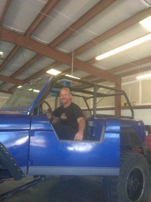 Jeremy Boone, Owner and mechanic