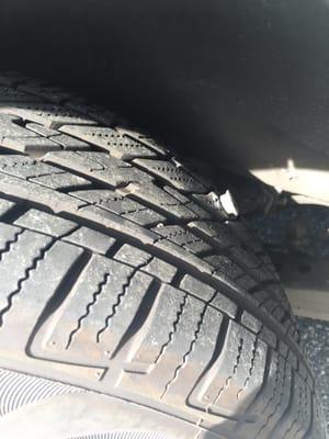 They checked to see if this was patch-able first and then offered me a great deal on a new/used tire.