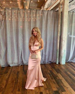 Perfect wedding spray tan!