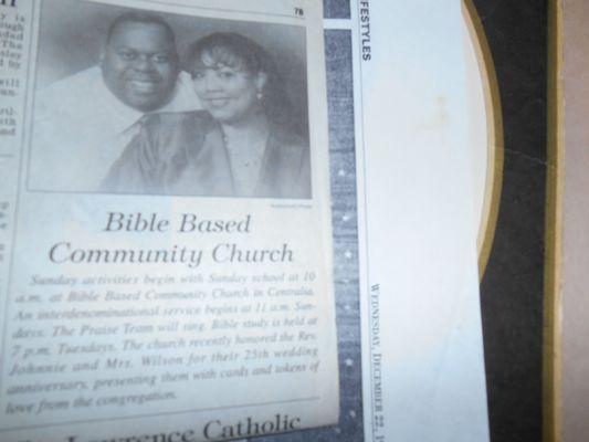 Bible Based Community Church