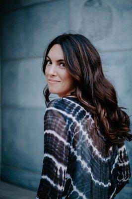 My luscious locks courtesy of Gio