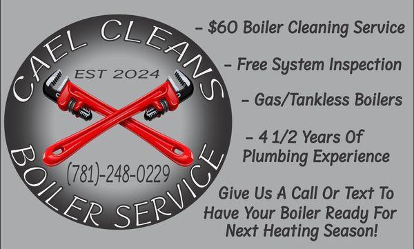Cael Cleans Boiler Cleaning