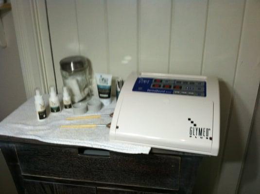 Come talk to me about my new Dermasound Machine