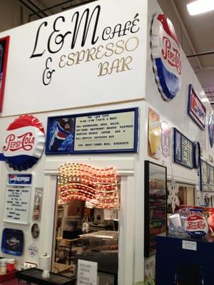 Inside the Brass Armadillo Antique Mall