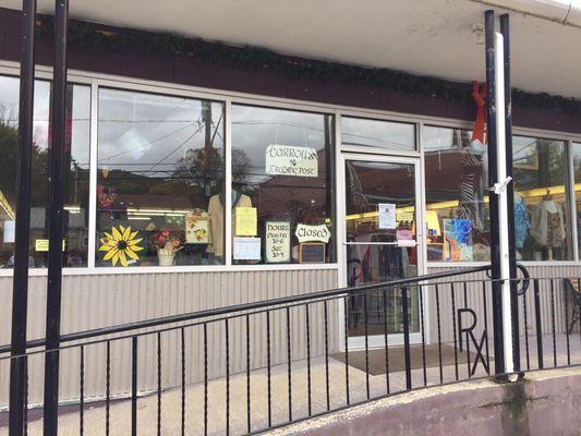 We are located at 55 West Main St in the O'Hearns Pharmacy building. We are handicapped accessible.