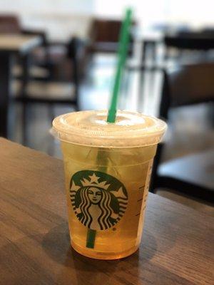 Iced green tea