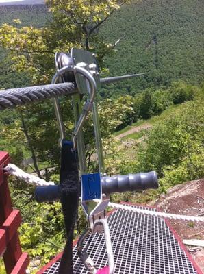 This is the first zip. Don't shit your pants.