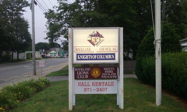 Knights of Columbus Rockland No 165