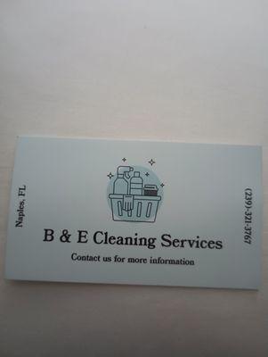 B & E Cleaning Services