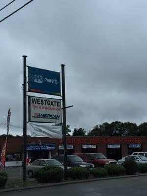 PPG Paint Brockton -- 86 Westgate Drive, Brockton Sign