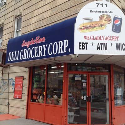 It's literally a corner store!