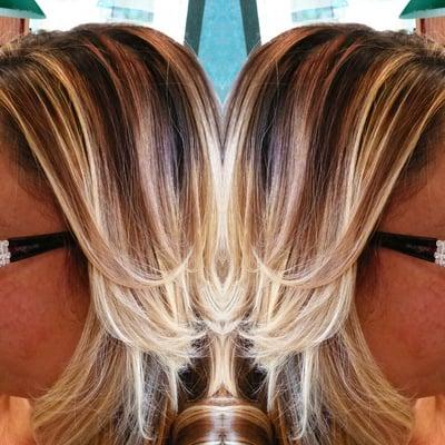 #CHIhaircare #CreativeColoR #travelingstylist #CustoMizedColor #bradenton #luvmyjob #CelebrityStatus