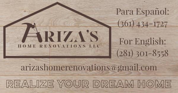 Ariza's Home Renovations