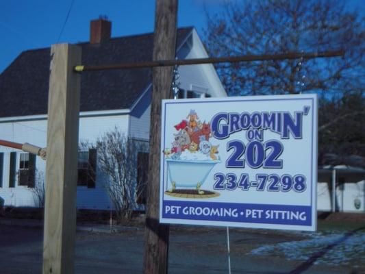 Look for the sign and big barn out in the country, just past the cemeteries on the way to Dixmont.