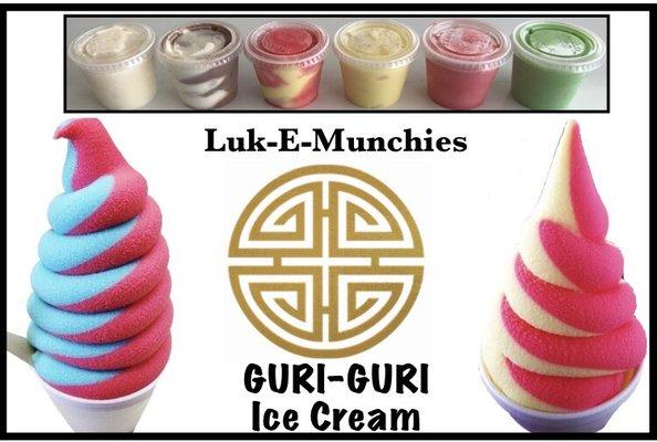 So Ono!! Guri Guri Ice Cream! Strawberry Lychee is my favorite!!