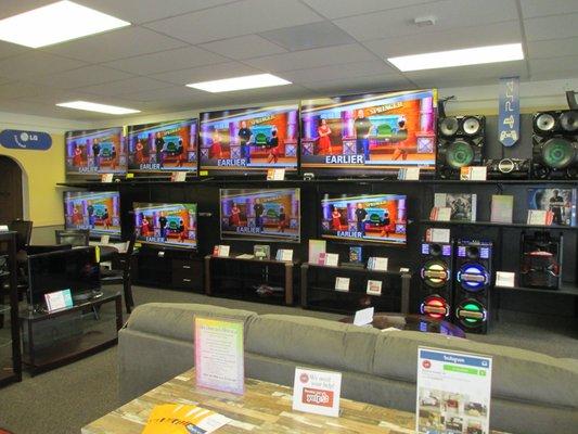 Fantastic selections of 4K TV's ... from 32" to 75 "