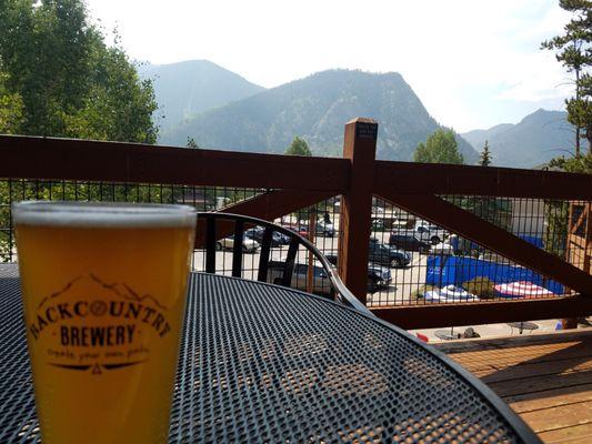 Service was mediocre as was the food; the view made it all worth it.