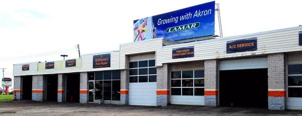 Robinson's Auto Repair is located at 2024 Romig Road in Akron