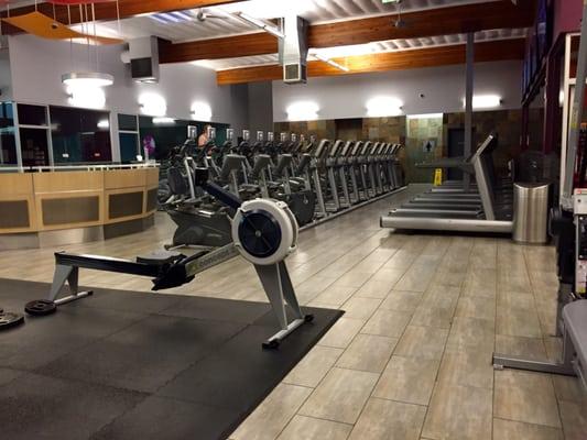 One of their cardio sections