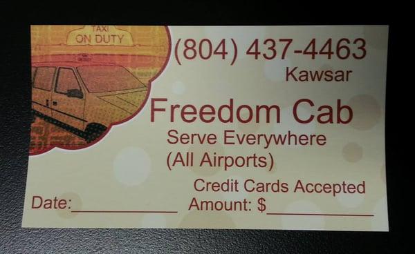 Freedom Cab Taxi Service