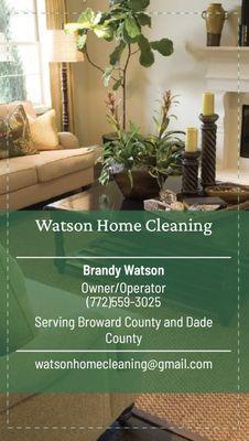 Watson Home Cleaning & Detailing