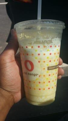 24oz smoothie (I took a few sips)