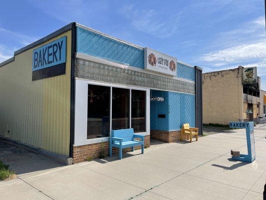 Storefront, visible from 6th