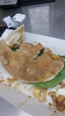 Burger so soggy you couldnt hold it.