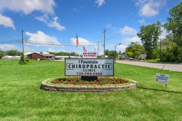 Dr Laske is now seeing patients at Fountain Chiropractic Clinic. Call 734-782-0200 for an appointment.