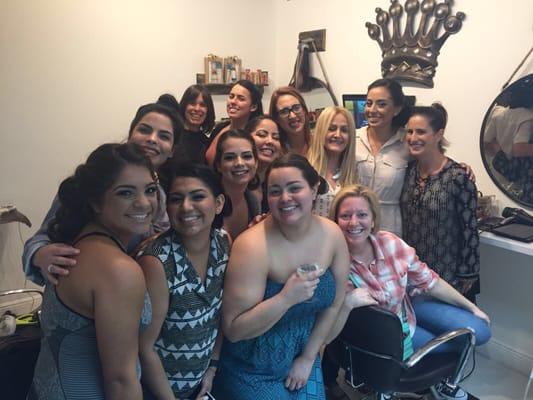 The ultimate salon experience. Wedding ready!